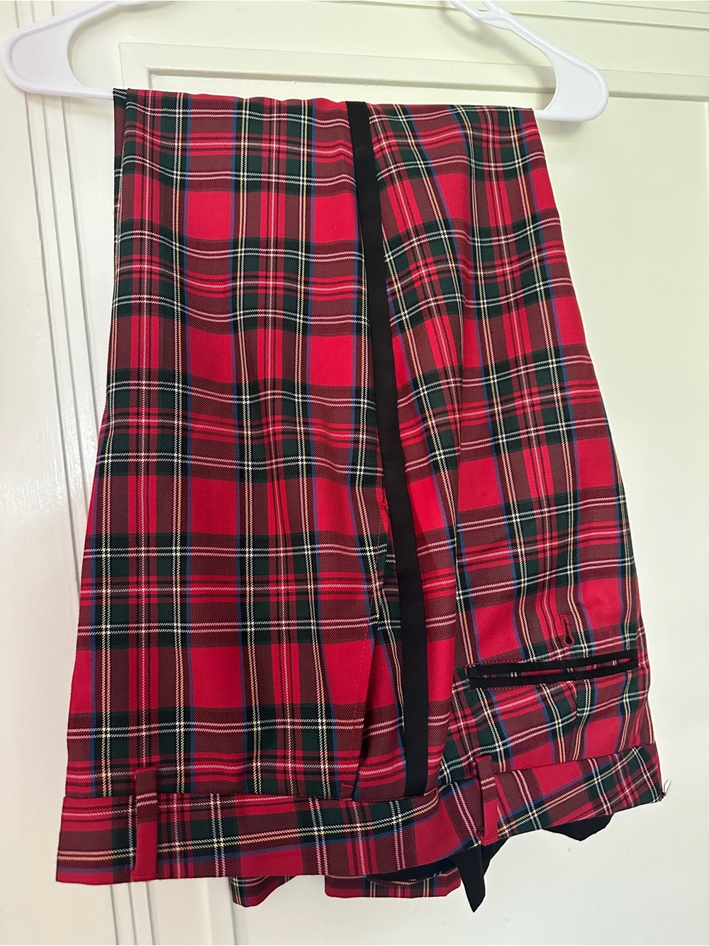 Vineyard Vines Red Tartan Plaid Men's Dress Pants